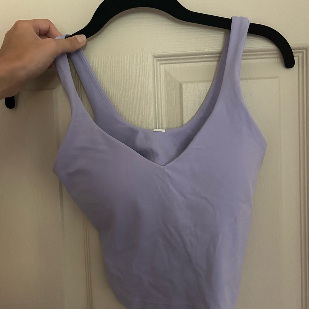 Lululemon Athletica Light Purple Tank Top